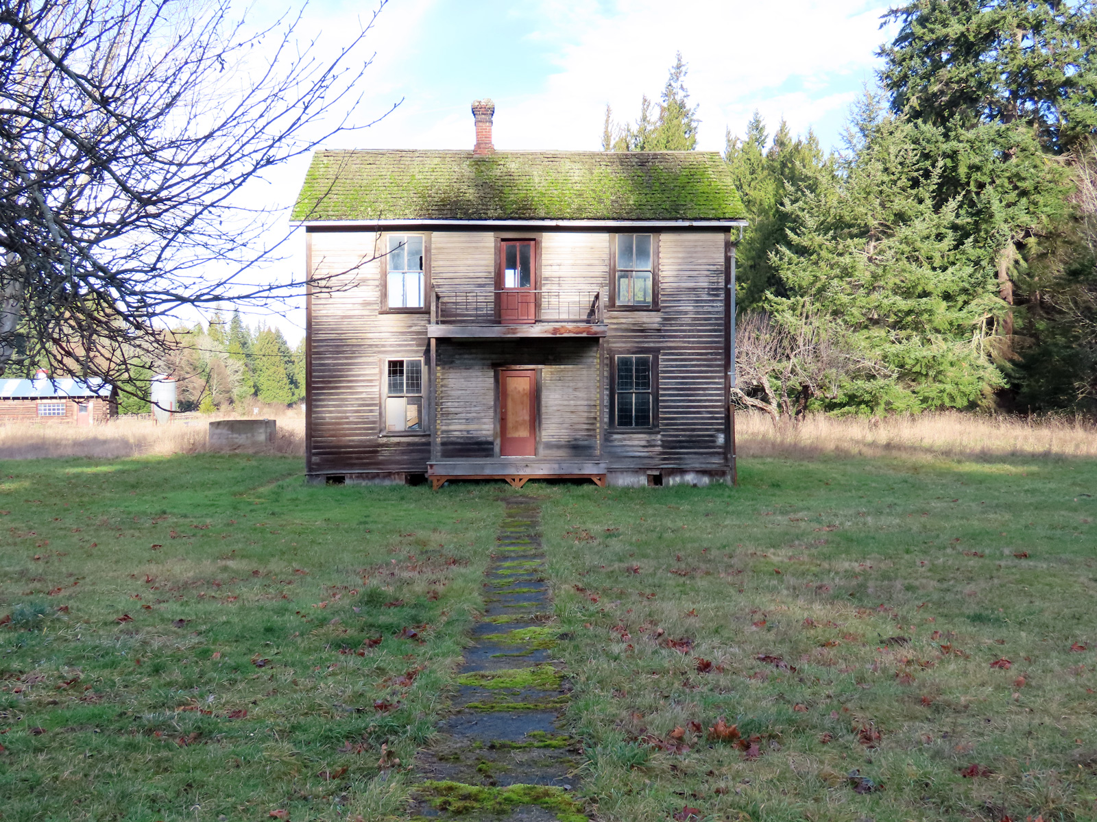 Old Knutsen farm house, built from a Sears Kit