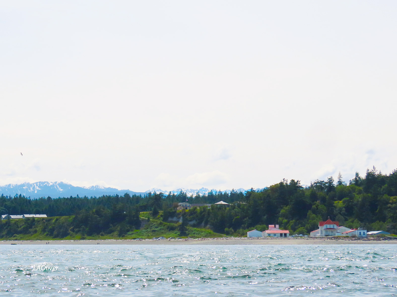 Fort Flagler from the water Fort Flagler from the water