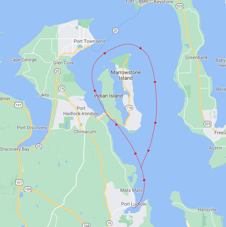 map Flats of marigolds at Whitney Gardens & Nursery in Brinnon
